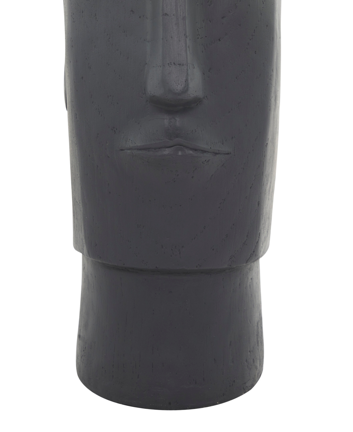 Novogratz CollectionMagnesium Oxide Indoor Outdoor Easter Island Head Planter - Dark Gray