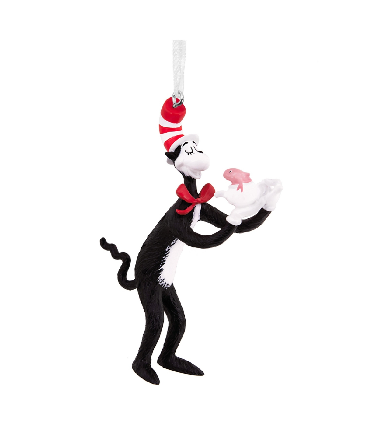 Hallmark Christmas Ornament Dr. Seuss's The Cat In The Hat With Fish Bowl In Multi-colored