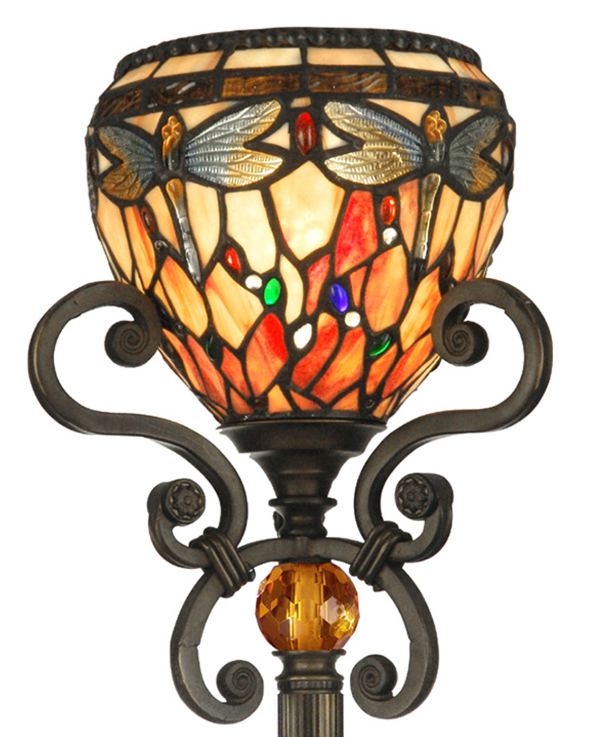 Dale Tiffany Briar Dragonfly Buffet Lamp