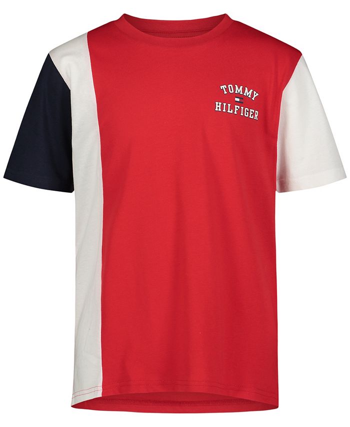 Tommy Hilfiger Toddler Boys Clean Cut Short Sleeve T-shirt - Macy's