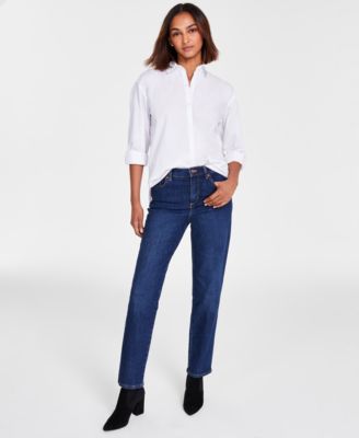 Womens Amanda Shirt Classic Straight Leg Jeans