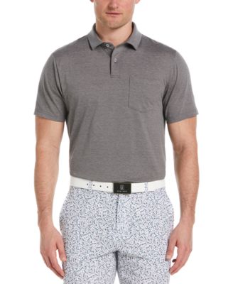 PGA TOUR - Men's Fine-Knit Short-Sleeve Pocket Polo Shirt