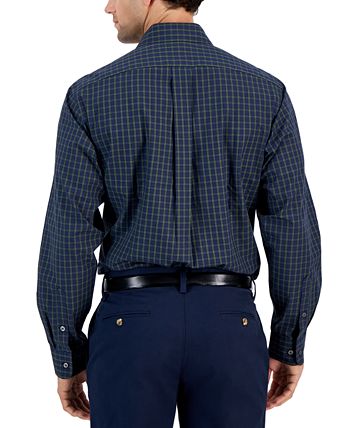 Men's Regular-Fit Check Dress Shirt, Created for Macy's