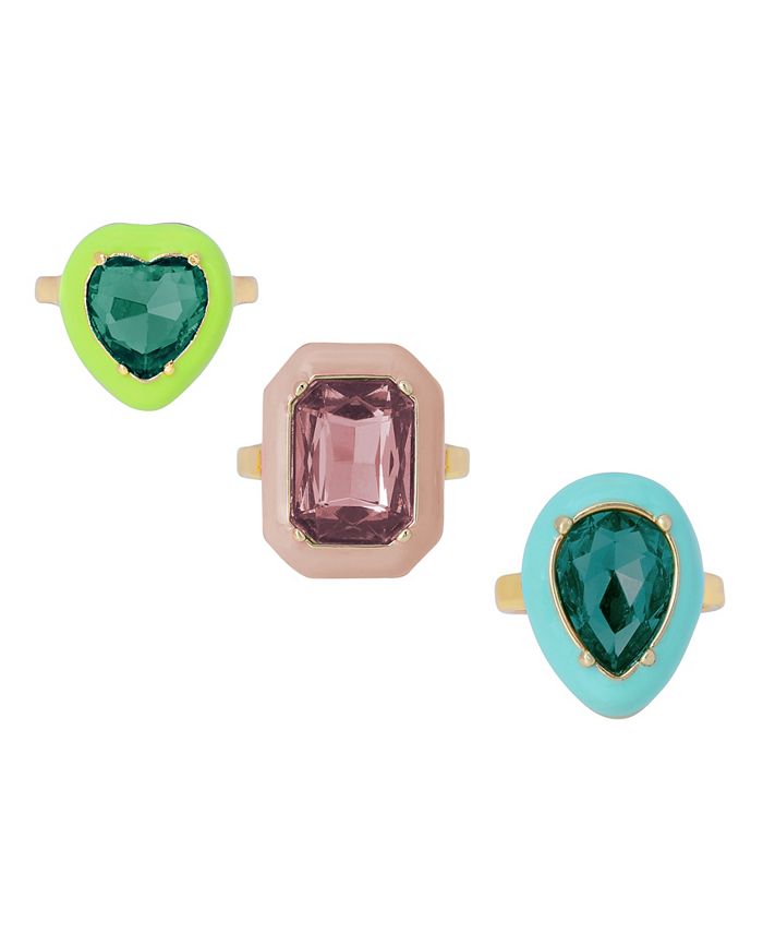 Faux emerald hotsell cocktail ring