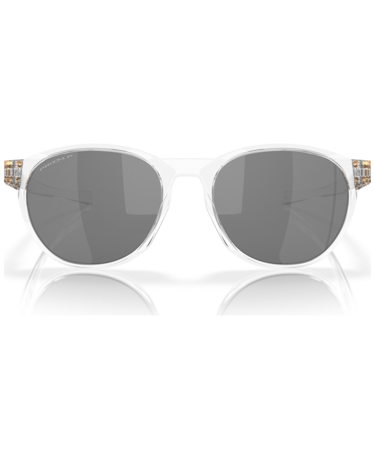Shop Oakley Men's Polarized Sunglasses, Reedmace In Clear