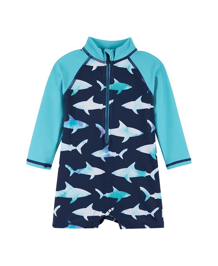 Andy & Evan Baby Boys Swim Romper Set Macy's