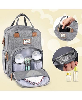 Mommy Bag Large Capacity Mom Diaper Baby Stroller Bag Multifunction Women  Shoulder Handbag Travel Diaper Bags For Baby Care VİP