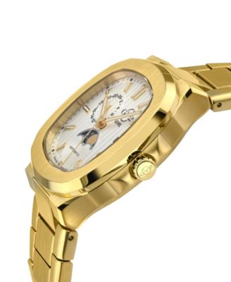 Men's Potente Swiss Automatic Gold-Tone Stainless Steel Watch 40mm