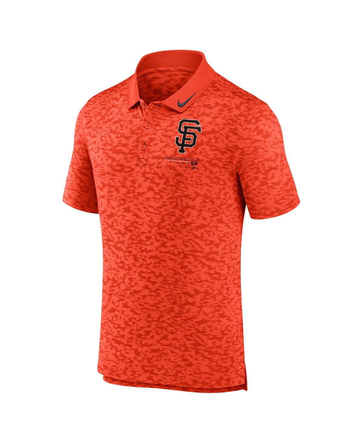 Shop Nike Men's  Orange San Francisco Giants Next Level Performance Polo Shirt