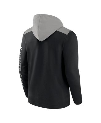 Men's Black Chicago White Sox Walk Off Fleece Full-Zip Hoodie