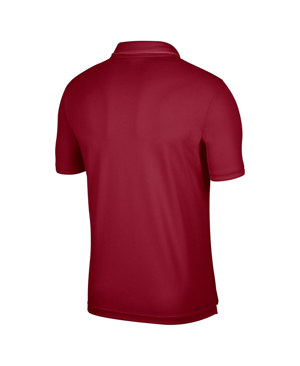 Shop Nike Men's  Cardinal Stanford Cardinal Uv Performance Polo Shirt