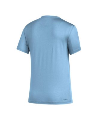 Women's Light Blue Sporting Kansas City AEROREADY Club Icon T-shirt