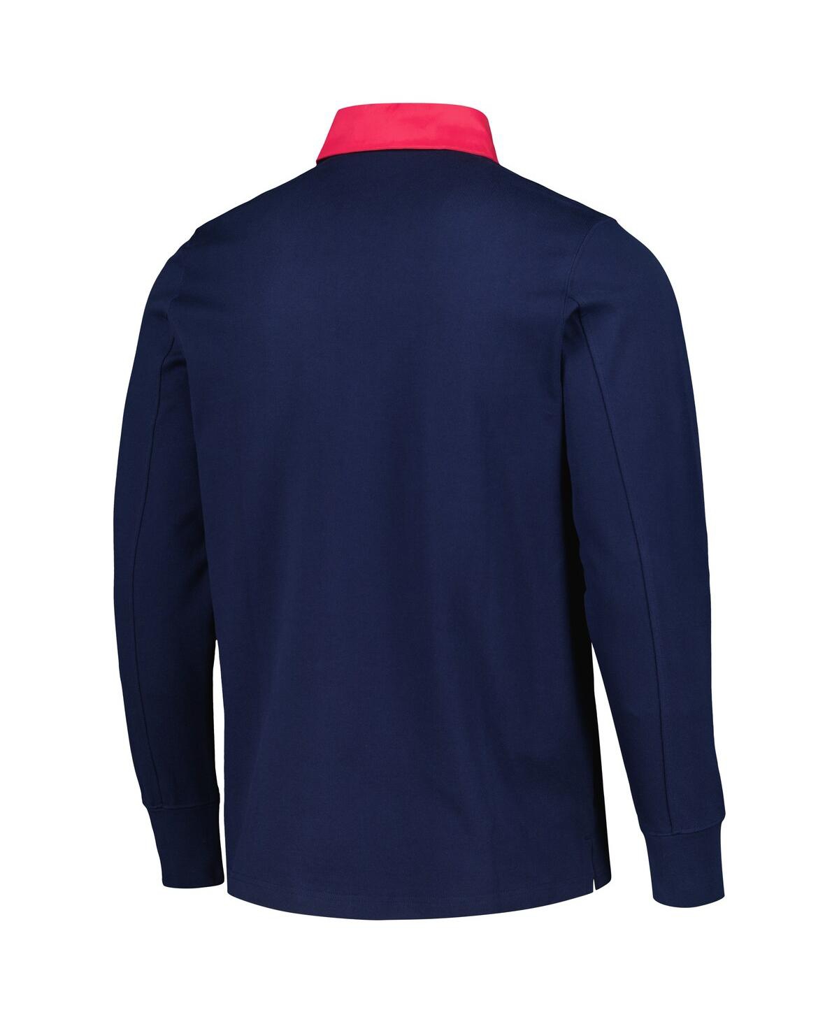 Shop Adidas Originals Men's Adidas 2023 Player Navy St. Louis City Sc Travel Long Sleeve Polo Shirt