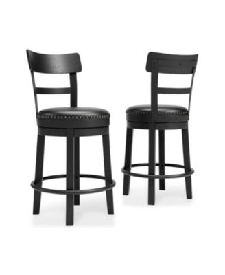 Valebeck Upholstery Swivel Barstool