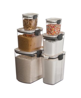 ProKeeper 6 Piece Airtight Food Pantry Storage Container Set