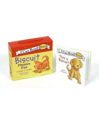 Biscuit 12-Book Phonics Fun - Includes 12 Mini-Books Featuring Short and Long Vowel Sounds by Alyssa Satin Capucilli