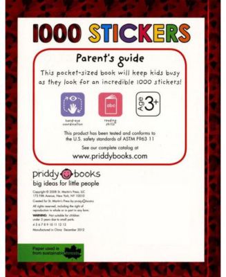 1000 Stickers by Roger Priddy