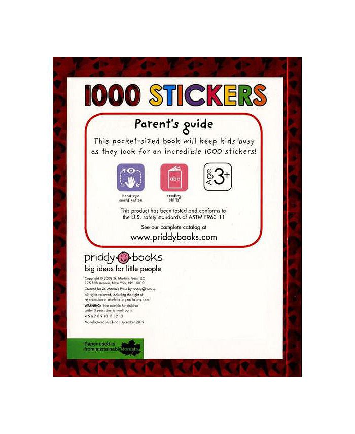 Barnes & Noble 1000 Stickers by Roger Priddy Macy's