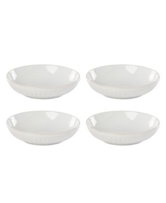 Lenox French Perle Groove Pasta Bowls, Set Of 4 - Macy's