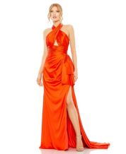 Macys orange dress hot sale