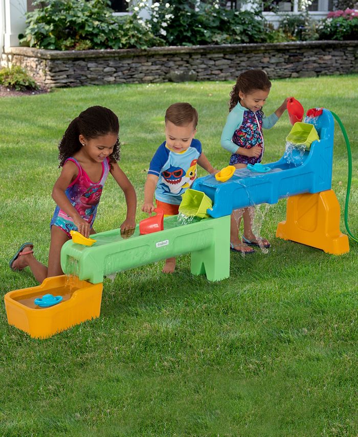 Simplay3 Rushing River Falls Water Play Table Set Macy's
