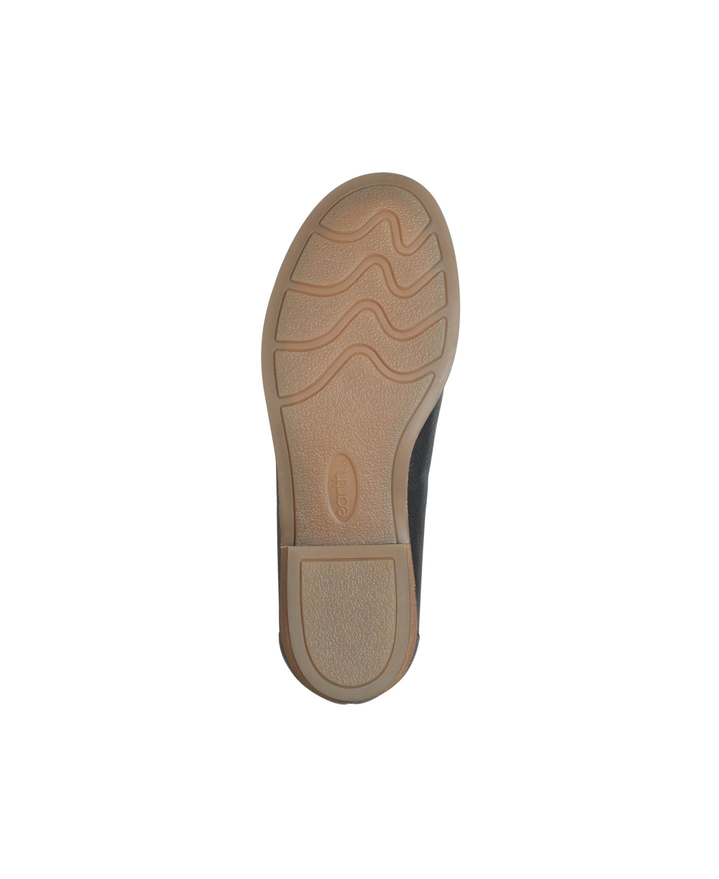 Женские туфли Earth Edna Flat Slip-On, цвет: Чёрный кожаный — фото 6