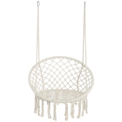 Macrame Hammock Swing Chair (330 lbs)