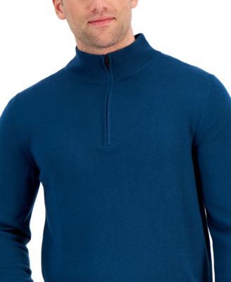 Manteau Sweat-shirt Alfani 2 En 1 à Demi-fermeture éclair - Taille 0X (Plus) Noir