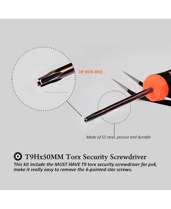 BOLT AXTION Cleaning Repair Tool Kit for PS4 PS5 Screwdriver Set with