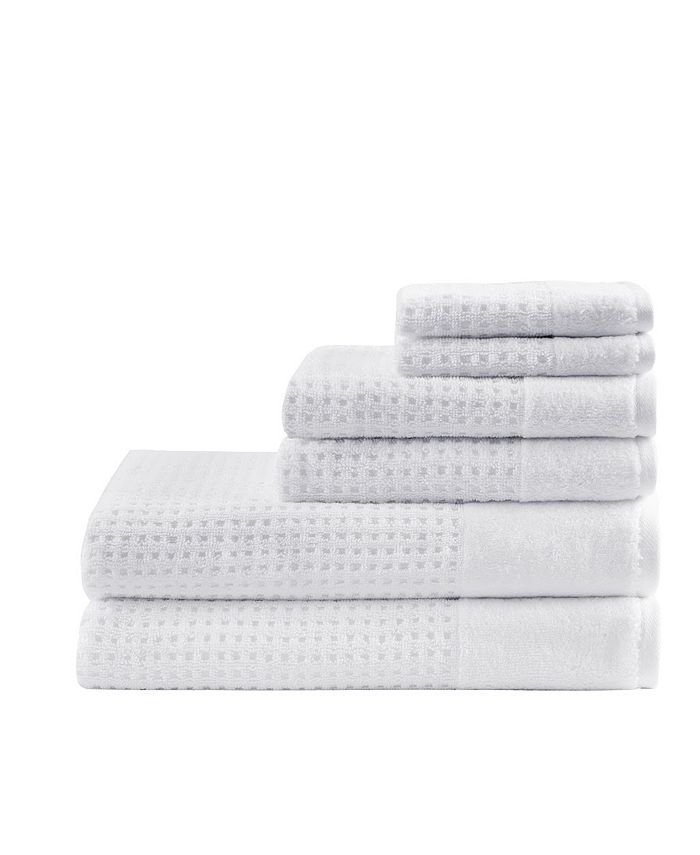 Gracie Mills Cotton Jacquard Bath Towel 6 Piece Set