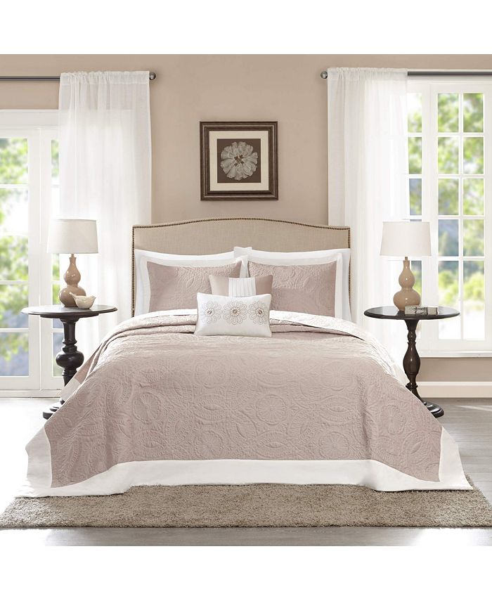 Gracie Mills Haywood 5Piece Reversible Bedspread Set Macy's