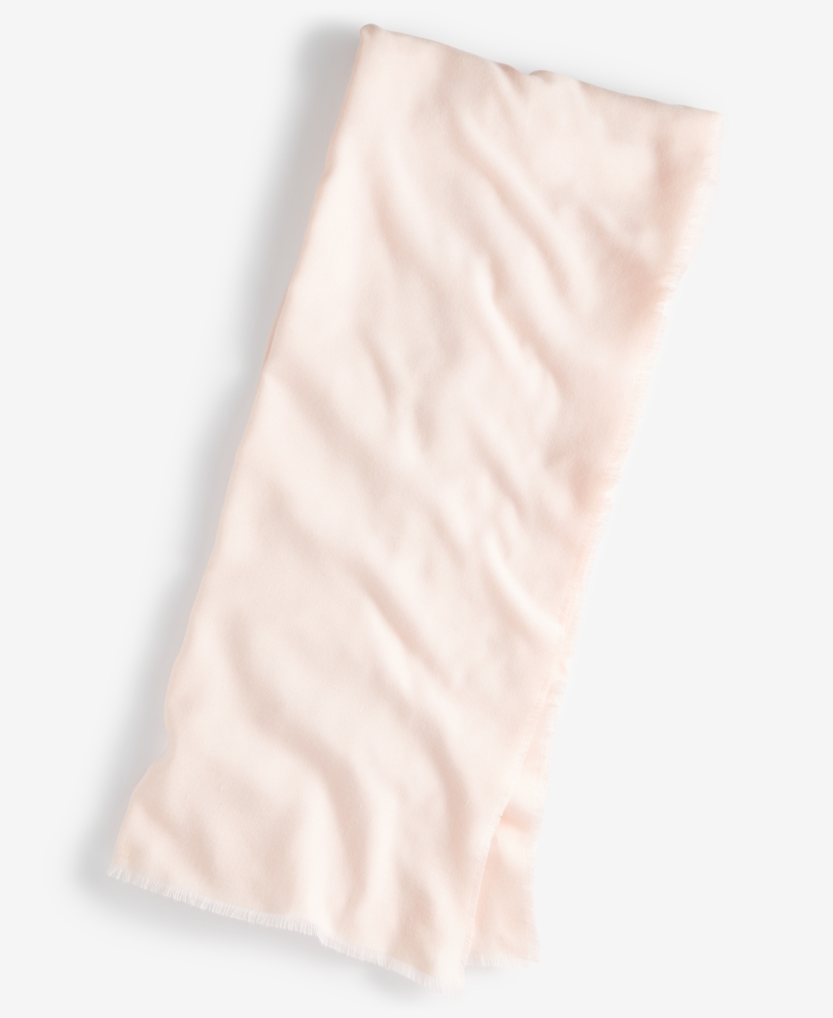 Women's Solid Supersoft Wrap Scarf, Created for Macy's - Blush