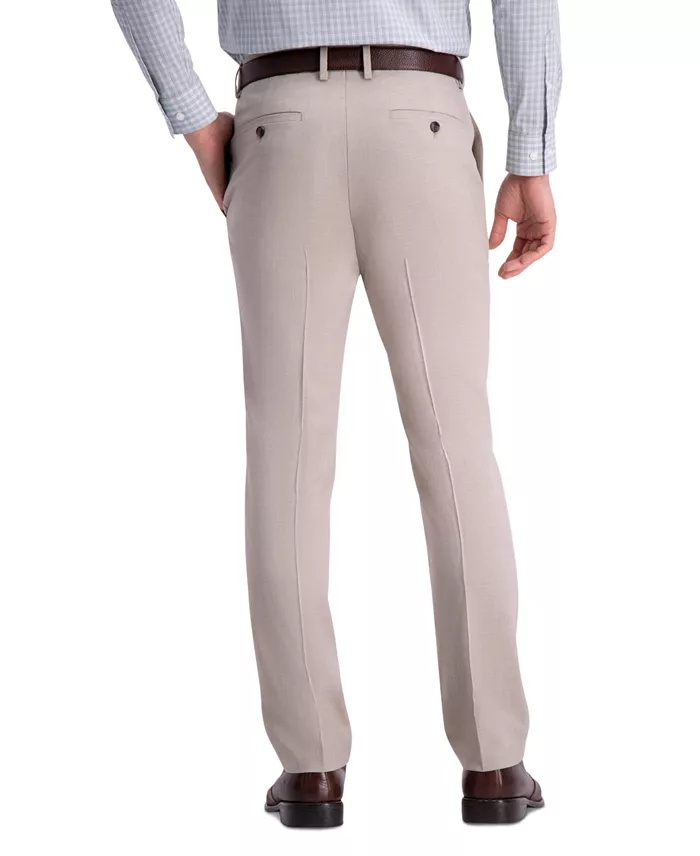 Men's Slim-Fit Stretch Check Dress Pants - thumbnail 2
