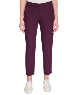 Calvin Klein - Petite Mid-Rise Ankle Pants