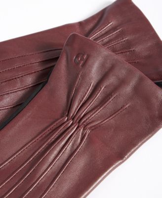 Women's Leather Points Stretch Gloves