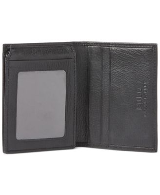 Men's Pebbled Leather Billfold