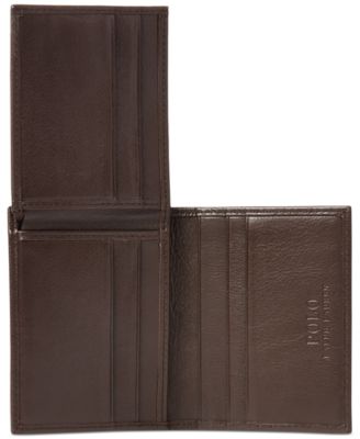 Men's Pebbled Leather Billfold