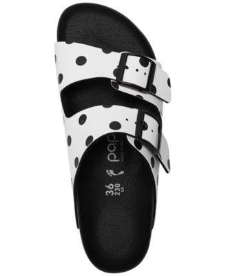 Birkenstock Women's Arizona Platform DOTS Birko-Flor Sandals from