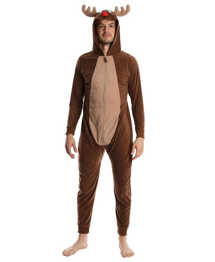 Sleep Hero Men s Novelty Fleece Onesie Macy s