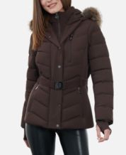 Women's Brown Faux Fur Coats