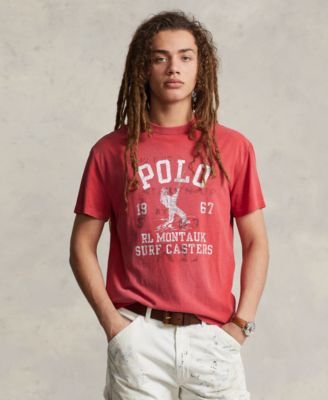 Polo Ralph Lauren - Men's Cotton Classic-Fit Jersey Graphic T-Shirt