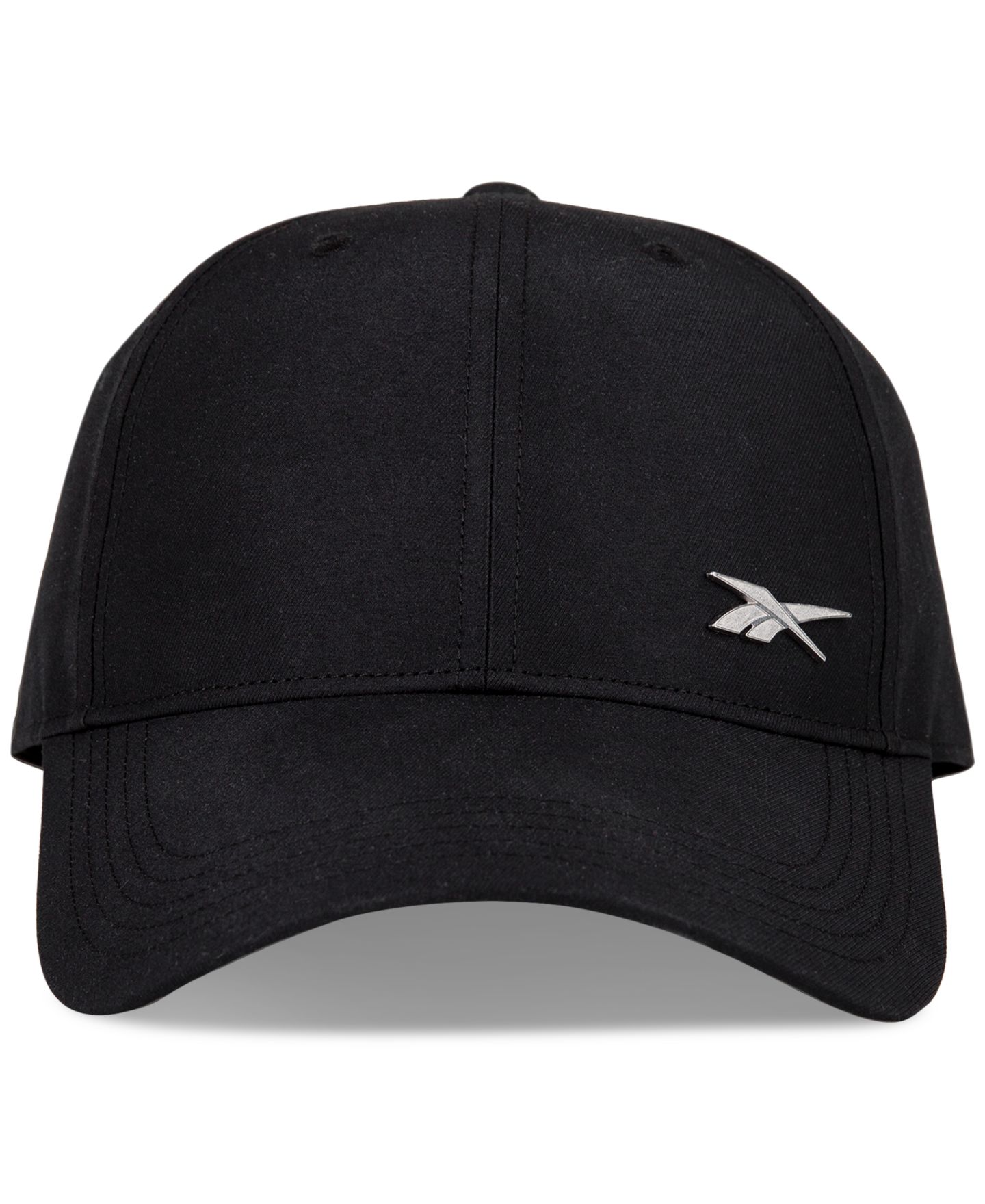 Мужская кепка Reebok Adjustable Back Badge Logo, цвет: Чёрный — фото 1