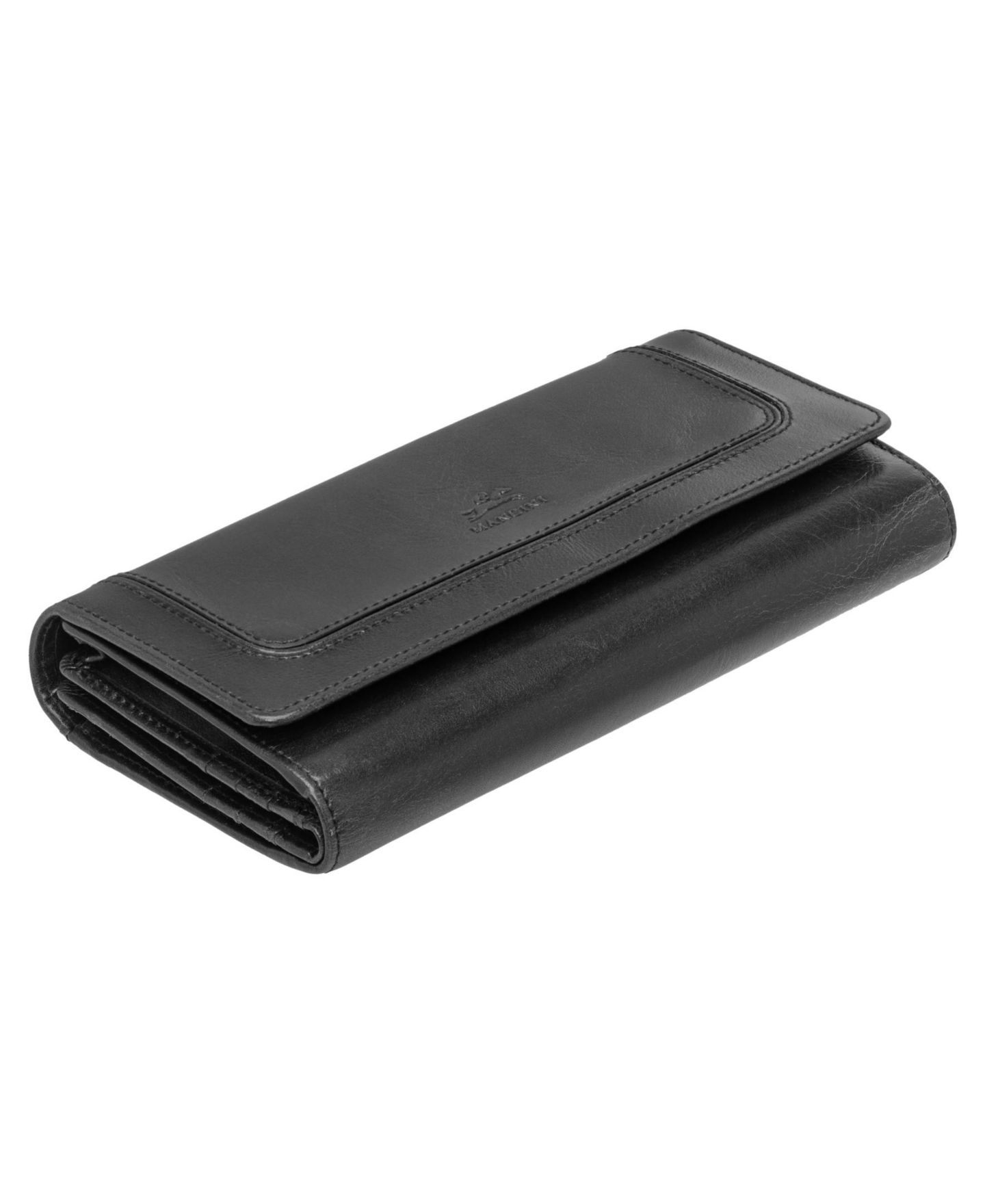 Кошелёк Mancini South Beach RFID Secure Quadruple Fold Wallet, цвет: Чёрный — фото 6