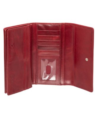 South Beach RFID Secure Quadruple Fold Wallet