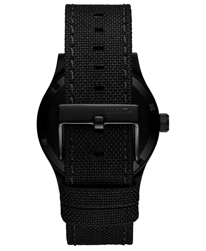 Men s Field Automatic Black Canvas Strap Watch 42mm
