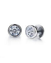 Mens earrings deals screw backs