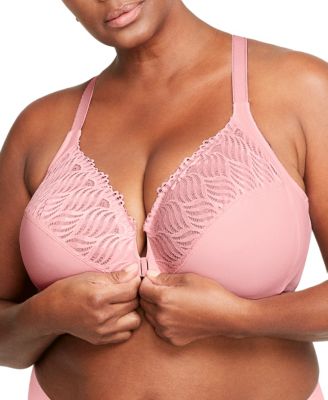 Women's Plus Size Wonder Wire Front Close T-Back Bra 1246