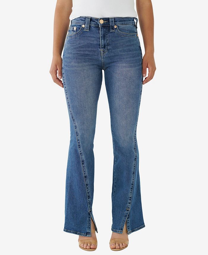 True Religion Women's Reagan High Rise Flare Jeans - Macy's