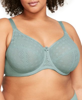 Plus Size Full Figure Wonderwire Lace Comfort Bra 9855