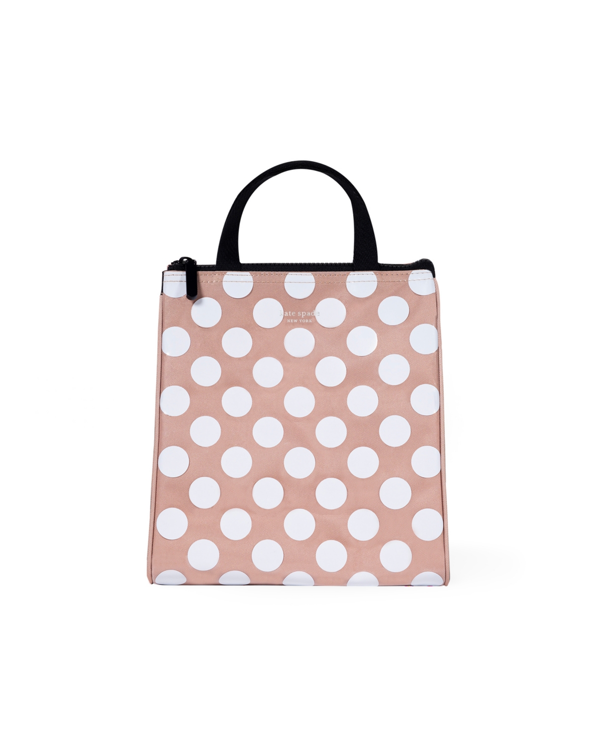 Kate Spade Lunch Bag White Dot Smart Closet